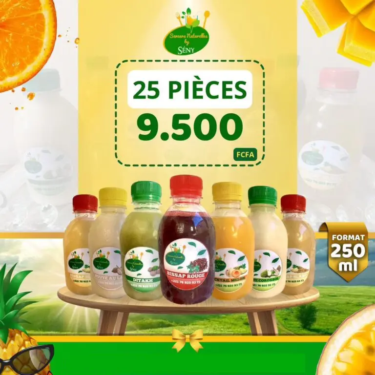 Pack Jus de fruit 25 pcs