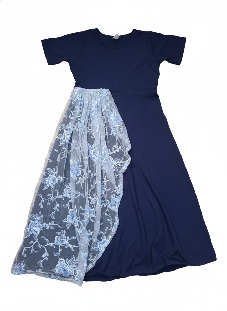 Robes khodia bleu de nuit 5 à 6 ans