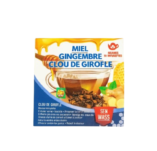 Tisane Miel, Gingembre & Clou de Girofle