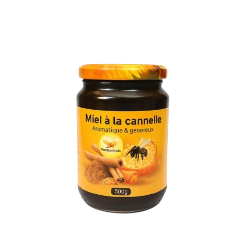 Miel Pur à la Cannelle – 500 g